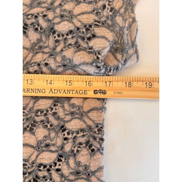 Anthropologie Deletta Lace Overlay Dress sz L EUC Romantic, Elegant, Date night - Picture 10 of 13